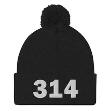 Load image into Gallery viewer, 314 Area Code Pom-Pom Beanie