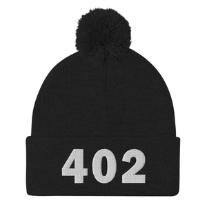 402 Area Code Pom-Pom Beanie