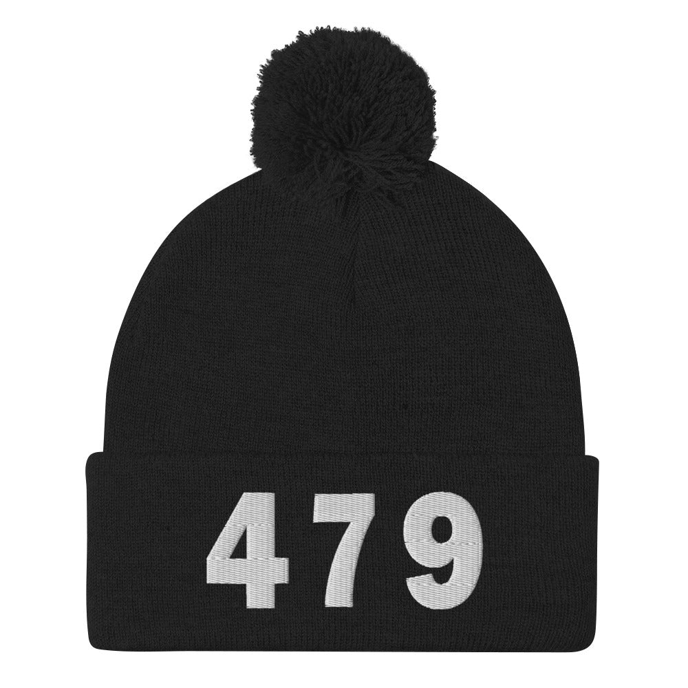 479 Area Code Pom-Pom Beanie