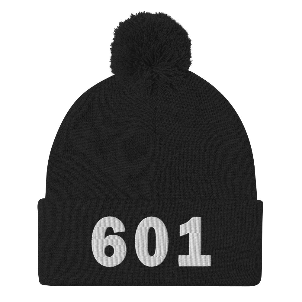 601 Area Code Pom-Pom Beanie