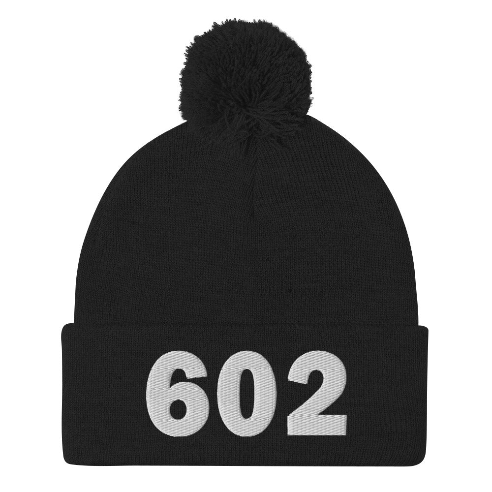 602 Area Code Pom-Pom Beanie