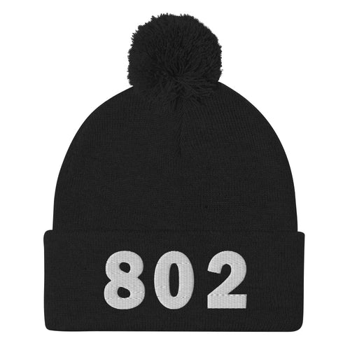 802 Area Code Pom-Pom Beanie