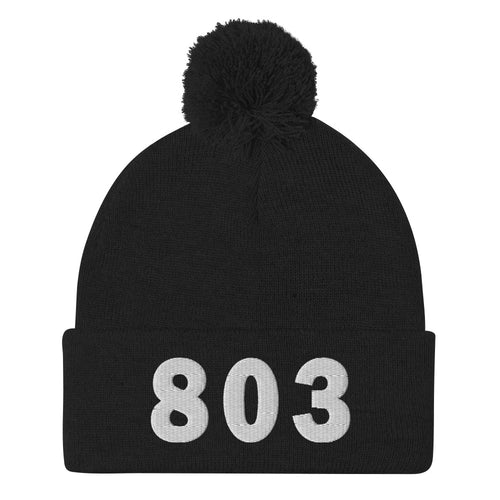 803 Area Code Pom-Pom Beanie