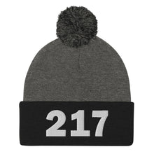 Load image into Gallery viewer, 217 Area Code Pom-Pom Beanie