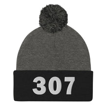 Load image into Gallery viewer, 307 Area Code Pom-Pom Beanie