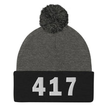 Load image into Gallery viewer, 417 Area Code Pom-Pom Beanie