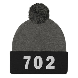 702 Area Code Pom-Pom Beanie