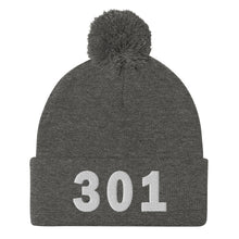 Load image into Gallery viewer, 301 Area Code Pom-Pom Beanie