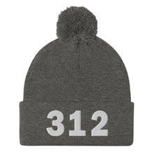 Load image into Gallery viewer, 312 Area Code Pom-Pom Beanie