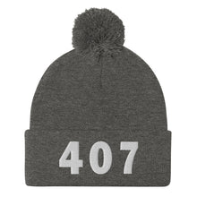 Load image into Gallery viewer, 407 Area Code Pom-Pom Beanie