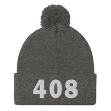 Load image into Gallery viewer, 408 Area Code Pom-Pom Beanie