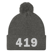 Load image into Gallery viewer, 419 Area Code Pom-Pom Beanie