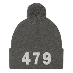 479 Area Code Pom-Pom Beanie