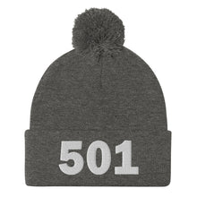 Load image into Gallery viewer, 501 Area Code Pom-Pom Beanie