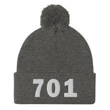 Load image into Gallery viewer, 701 Area Code Pom-Pom Beanie