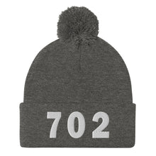 Load image into Gallery viewer, 702 Area Code Pom-Pom Beanie