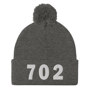 702 Area Code Pom-Pom Beanie