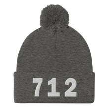 Load image into Gallery viewer, 712 Area Code Pom-Pom Beanie