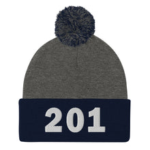 Load image into Gallery viewer, 201 Area Code Pom-Pom Beanie