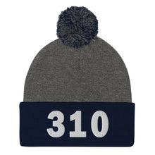 Load image into Gallery viewer, 310 Area Code Pom-Pom Beanie