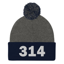 Load image into Gallery viewer, 314 Area Code Pom-Pom Beanie