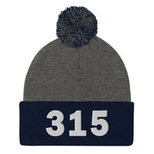 Load image into Gallery viewer, 315 Area Code Pom-Pom Beanie