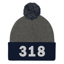 Load image into Gallery viewer, 318 Area Code Pom-Pom Beanie