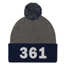 Load image into Gallery viewer, 361 Area Code Pom-Pom Beanie