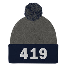 Load image into Gallery viewer, 419 Area Code Pom-Pom Beanie