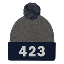 Load image into Gallery viewer, 423 Area Code Pom-Pom Beanie