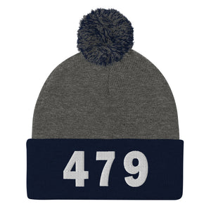 479 Area Code Pom-Pom Beanie