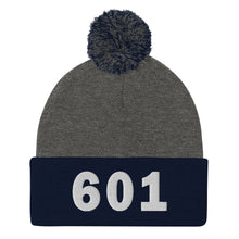 Load image into Gallery viewer, 601 Area Code Pom-Pom Beanie
