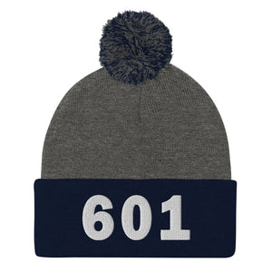 601 Area Code Pom-Pom Beanie