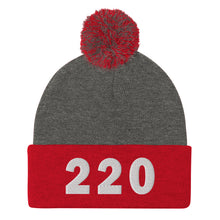 Load image into Gallery viewer, 220 Area Code Pom-Pom Beanie