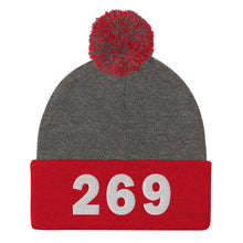 Load image into Gallery viewer, 269 Area Code Pom-Pom Beanie