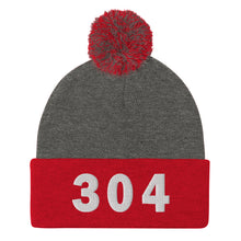 Load image into Gallery viewer, 304 Area Code Pom-Pom Beanie