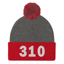 Load image into Gallery viewer, 310 Area Code Pom-Pom Beanie