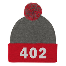 Load image into Gallery viewer, 402 Area Code Pom-Pom Beanie