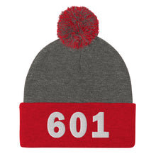 Load image into Gallery viewer, 601 Area Code Pom-Pom Beanie