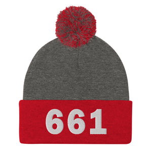 661 Area Code Pom-Pom Beanie