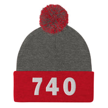 Load image into Gallery viewer, 740 Area Code Pom-Pom Beanie