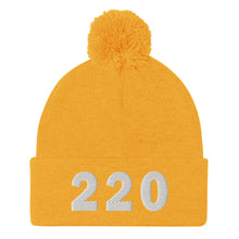 Load image into Gallery viewer, 220 Area Code Pom-Pom Beanie