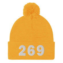 Load image into Gallery viewer, 269 Area Code Pom-Pom Beanie