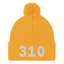 Load image into Gallery viewer, 310 Area Code Pom-Pom Beanie