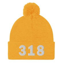 Load image into Gallery viewer, 318 Area Code Pom-Pom Beanie