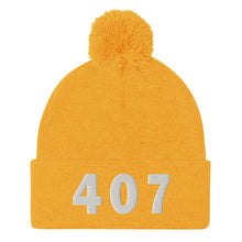 Load image into Gallery viewer, 407 Area Code Pom-Pom Beanie