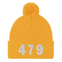 Load image into Gallery viewer, 479 Area Code Pom-Pom Beanie