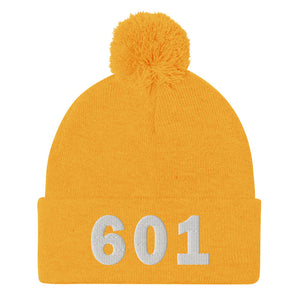 601 Area Code Pom-Pom Beanie