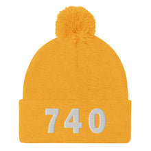 Load image into Gallery viewer, 740 Area Code Pom-Pom Beanie