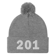 Load image into Gallery viewer, 201 Area Code Pom-Pom Beanie